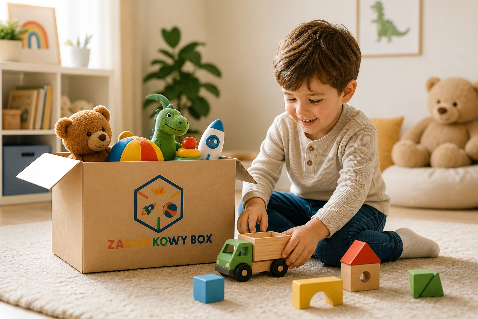 Krok 2: Baw się zabawkami z Zabawkowy Box przez cały miesiąc