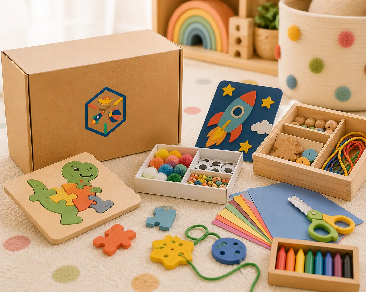 Zabawkowy Box - Box Kreatora dla dzieci w wieku 3–5 lat
